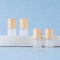 Sample Small Mini 3ml 5ml 10ml Cosmetic Essential Oil Packaging Empty Frosted Glass Matte Roller Bottle