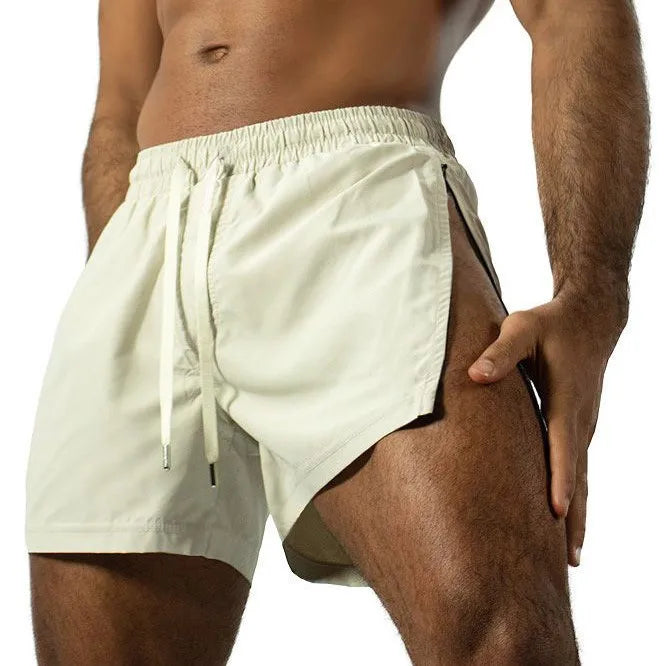 Men's Quick Dry Running Gym Training Fitness Running Pants Adult Sports Shorts