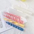 J1168 DIY Gift Home Decor Geometry Aromatherapy Wax Making Mould Twisted Spiral Long Silicone Candle Mold