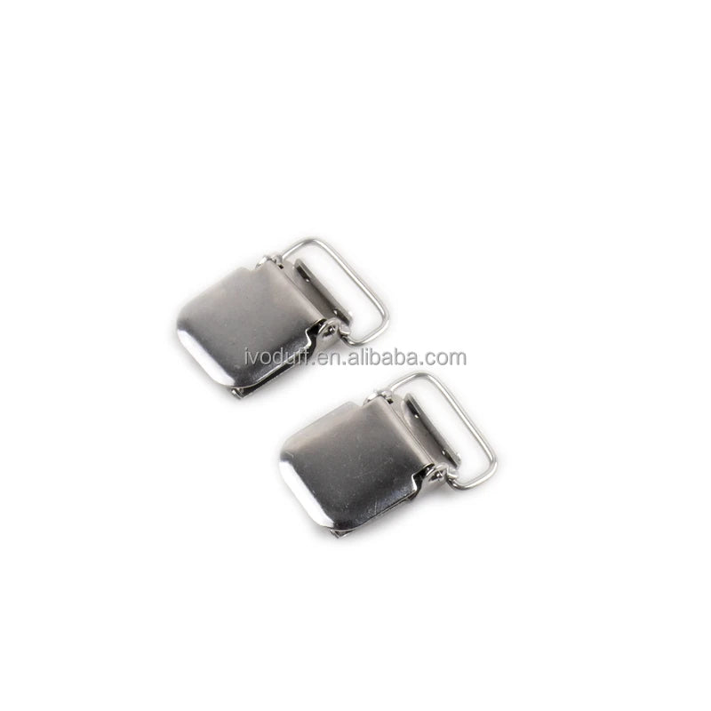 Factory Best Selling 25mm Metal Stainless Steel Suspender Clip for Device