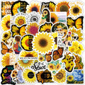 100Pcs Sunflower You Are My Sunshine VSCO Graffiti Sticker for Girl Notebook Laptop Phone Yellow Vinyl Decal
