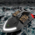 V020 RC Bait Boat GPS 40 Feeding Points Boat Autopilot Flashing Light 500M Fishing Bait Boats With 3 Bait Tanks 2KG Load