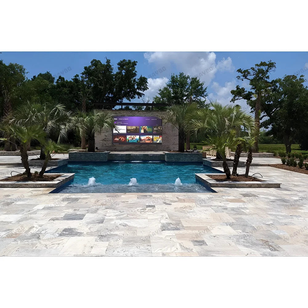 RAYBO Outdoor HD Waterproof IP65 HD P3.91 LED Display Screen for Swimming Pool Video Wall Advertising LED Panel
