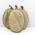 Wholesale Exfoliating 100% Natural Egyptian Loofah Sponge Brush for Body Dead Skin Removal Body Cleaner Scrubber Bath Shower