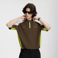 QUICKSHOW Stock Zipper Breathable PIQUE Fabric T-shirt Cooling Sportswear Mens Cycling Jersey