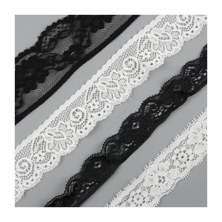 30cm Width Eco-Friendly Nylon Stretch Lace Mesh Fabric Underwear Clothing Accessories Lolita Dress