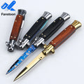 OEM Customization Nylon Packaging Portable High Hardness Stainless Steel Folding Knife for Outdoor Camping