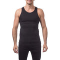 Wholesale Hot Sales Ribbed Breathable Muscle Fit Stringer Blank Fitness Tank Top for Men 100% Polyester O-Neck Woven