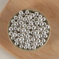 Party Cake Decor Polymer Clay Sprinkles Edible Candy Silver 85g Bottled Dessert Decoration Sugar Beads