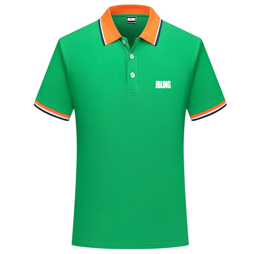 Custom Sublimated Printing New Design 3d  Large Press Transfer Polo Shirt