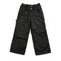 DENIMGUYS 2024 New Fashion High Quality Men's Black Double Knee Work Carpenter Pants Men Waxed Coated Denim Jeans