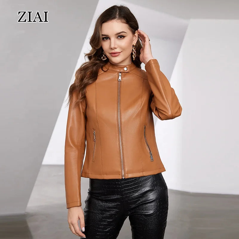 Women Fashion Warm Fashion Short Jacket Windproof Casual Coat