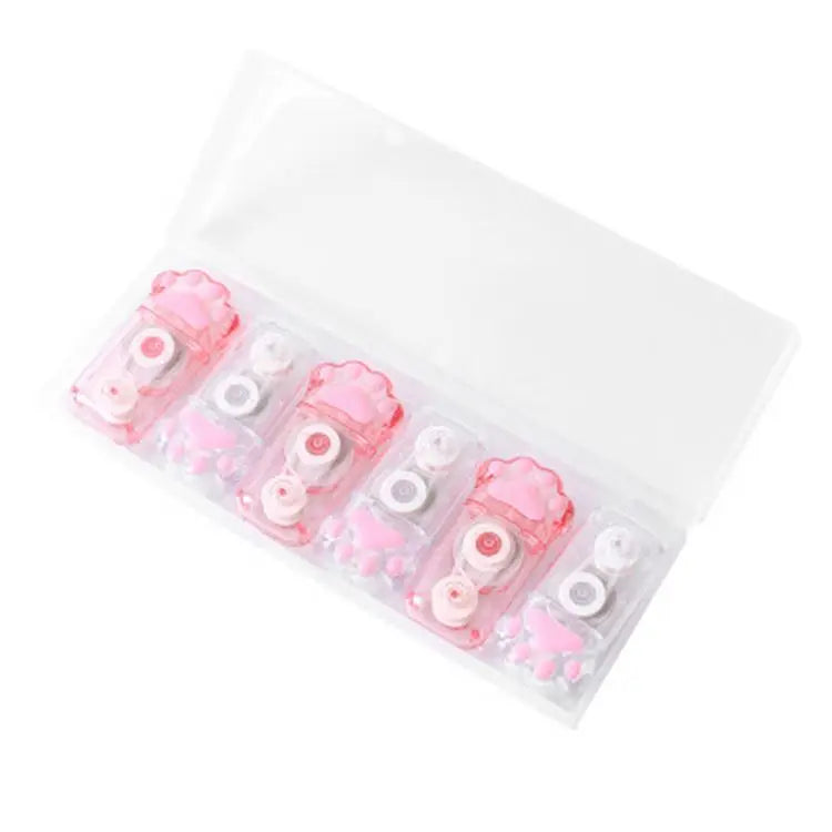 Kawaii Cat Claw Portable Correction Tape Stationery Cute Correction Tape for Decorative