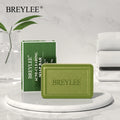 BREYLEE Tea Tree Essential Oil Handmade Deep Cleansing Moisturizing Anti-Acne Whitening Soap Bar