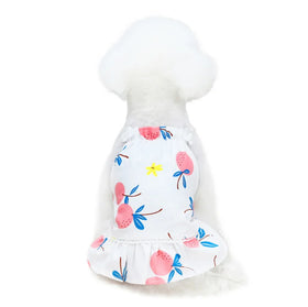 New Style Wholesale Cute Pet Cloth Designer Summer Dog Dress Clothes