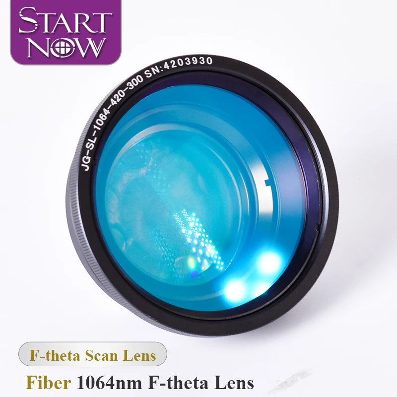 Startnow F-theta Scanner Lens 1064nm Fiber Laser Marking Machine Parts 110X110 175X175 300x300 Scanning Field Lens Galvo System