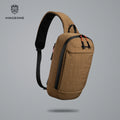 Kingsons Waterproof Chest Bag Business Messenger Bag Designer Crossbody Shoulder Bag for Men Ladies Cross Body Sport Sling Bag
