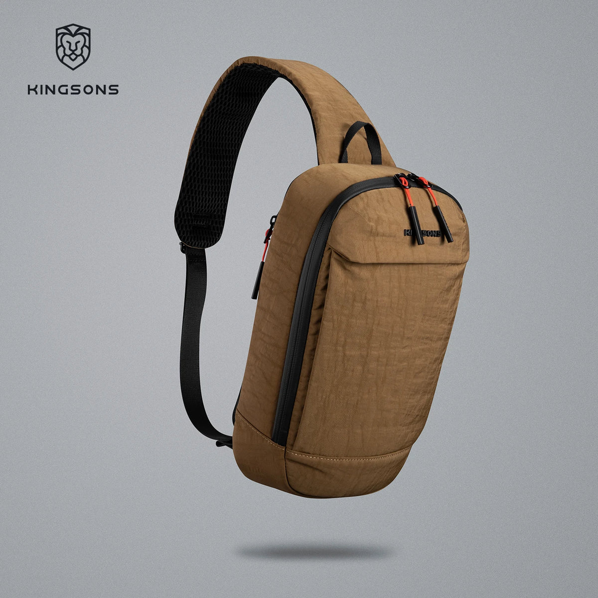 Kingsons Waterproof Chest Bag Business Messenger Bag Designer Crossbody Shoulder Bag for Men Ladies Cross Body Sport Sling Bag