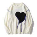 Autumn Winter Casual Loose Top Pullover Retro Lazy Style Long Sleeve Sweater for Men and Women Knit Clothing for Couples