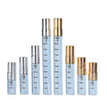 3ml Perfume Sample Bottles 2ml 5ml 10ml Golden Nozzle Anodized Aluminum Cap Sub-package Graduated Essential Oil Bottles