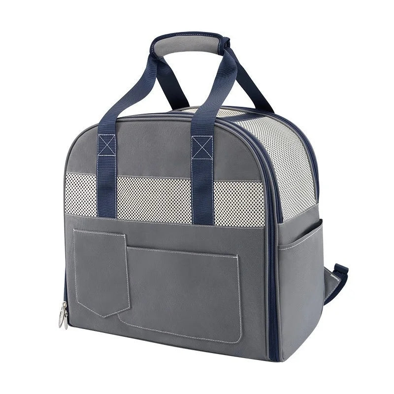 Hot Seller Luxury Pet Tent Carrier Large Capacity Breathable Expandable Single Double Shoulder Backpack for Portable Foldable