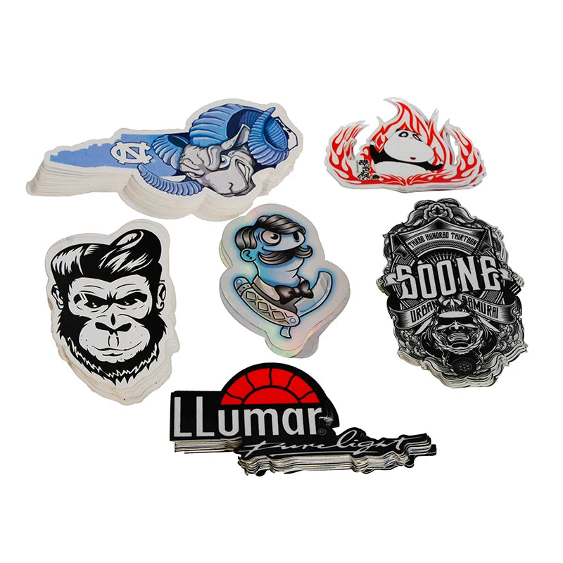 Cheap Waterproof Custom Die Cut Vinyl Cartoon Kids Sticker in Bulk