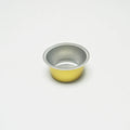 100pcs 15ml/25ml/35ml Round Shape Gold Aluminum Foil Pan Disposable Aluminium Food Containers Disposable Bakery Tray for Pudding