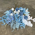 Wholesale Wedding Hall Decoration Flowers Artificial Blue Wedding Flowers