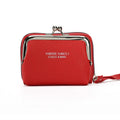 2024 Simple Purse Women's Short Slim Student Wallet New Cute Niche Change Coin Bag
