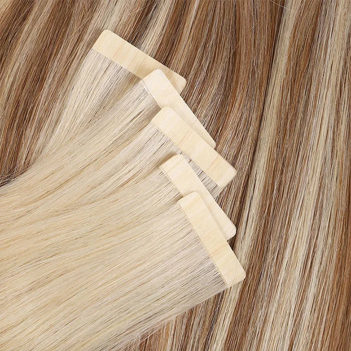 Wholesale Long Natural Hair Extension Human Brazilian Virgin Remy Hair Extension Tape in Double Drawn Tape Hair Extension Vendor