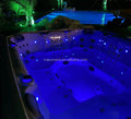 Sunrans Luxury 8 People Outdoor Hot Tub Hydro Massage Spa With Balboa System & LED Lighting