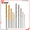 High-Speed HSS Twist Drill Bits 1-3mm for Metal Drilling 50pcs Plain Finish