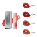 4 One Lipstick Lip Gloss Sets Cruelty Free Long-lasting Waterproof Sunscreen Moisturizing Lip Plumping Red Regular Size CE HALAL