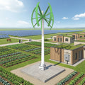 CE Certified 3/5 Blades Vertical Axis Wind Turbine Levitation Permanent Magnet Generator 10KW 5KW MPPT Wind Generators