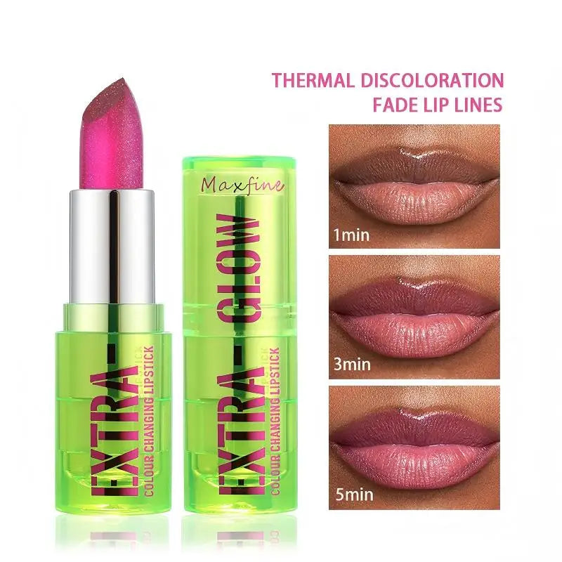 Wholesale of Cosmetic Color-changing Lip Balm Moisturizing Non Stick Cup Mirror Lip Gloss Lipstick