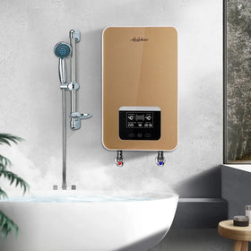 New Design Screen Touch 8kw Electric Instant Water Heater High Tech Electric Tankless Water Heater for Shower