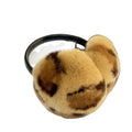 MWFur Fashion Wear Ears for Men and Women Girls Rex Rabbit Hair Ear Cover Fashion Rex Rabbit Fur Earmuffs