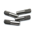 Titanium Alloy Zinc Hinge Column Solid Knurling Cylindrical Locking Pins for Toys Connecting Rod