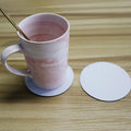 High Quality Cup Maps White Blank Neoprene with Rubber round Shape Drink Coasters Special Purpose Bags & Cases