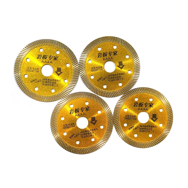 105mm Dry/wet Diamond Cutting Disc Tile Marble Stone Circular Turbo Diamond Saw Blade for Granite Tile