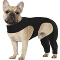 Adjustable Polyester Dog Recovery Suit with Knee Pads Elbow Braces Protector Sleeves for Pets