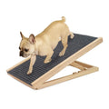 Interior Fold Pet Foldable Ramps Wooden Non Slip Ramp Non Slip Carpet Adjustable Stair