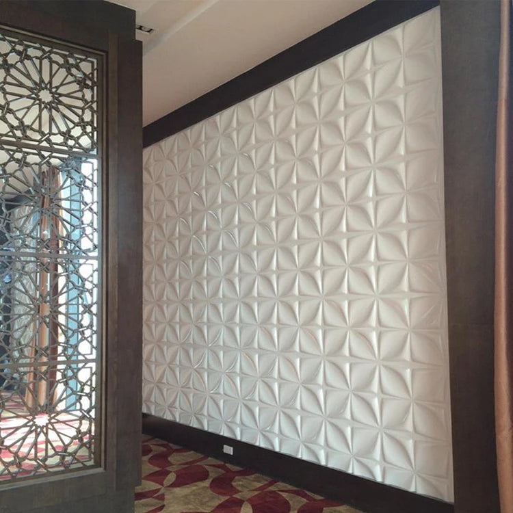 Factory Price Modern PVC 3D Wall Panels Design Wallpaper for Bedroom Living Room Hospital Walls and Business Decoration