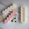 Love Heart Candle Mold DIY Aromatherapy Home Decoration Handmade Food Grade Eco-Friendly Silicone Candle Mold Customizable Logo