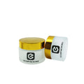 Cosmetic Container Glass Frosted Clear Face Cream Jar With Sliver Lid