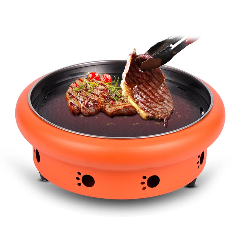 Korean Electric Grill Commercial Tabletop Bbq Buffet Electric Ceramic Grill