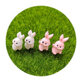 Mini Cute Little Rabbit Flat Back Resin Cabochon Scrapbooking DIY Jewelry Craft Decoration Accessories