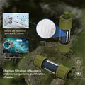 Electric Eco-Friendly Outdoor Survival Gravity Filter Portable Water Purifier for Camping and Hiking