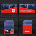 Premium Clear Rigid PVC Top Loader 1000 Counts Plastic Card Holder Baseball Basketball Sports 35PT 3x4 Packaging Printing