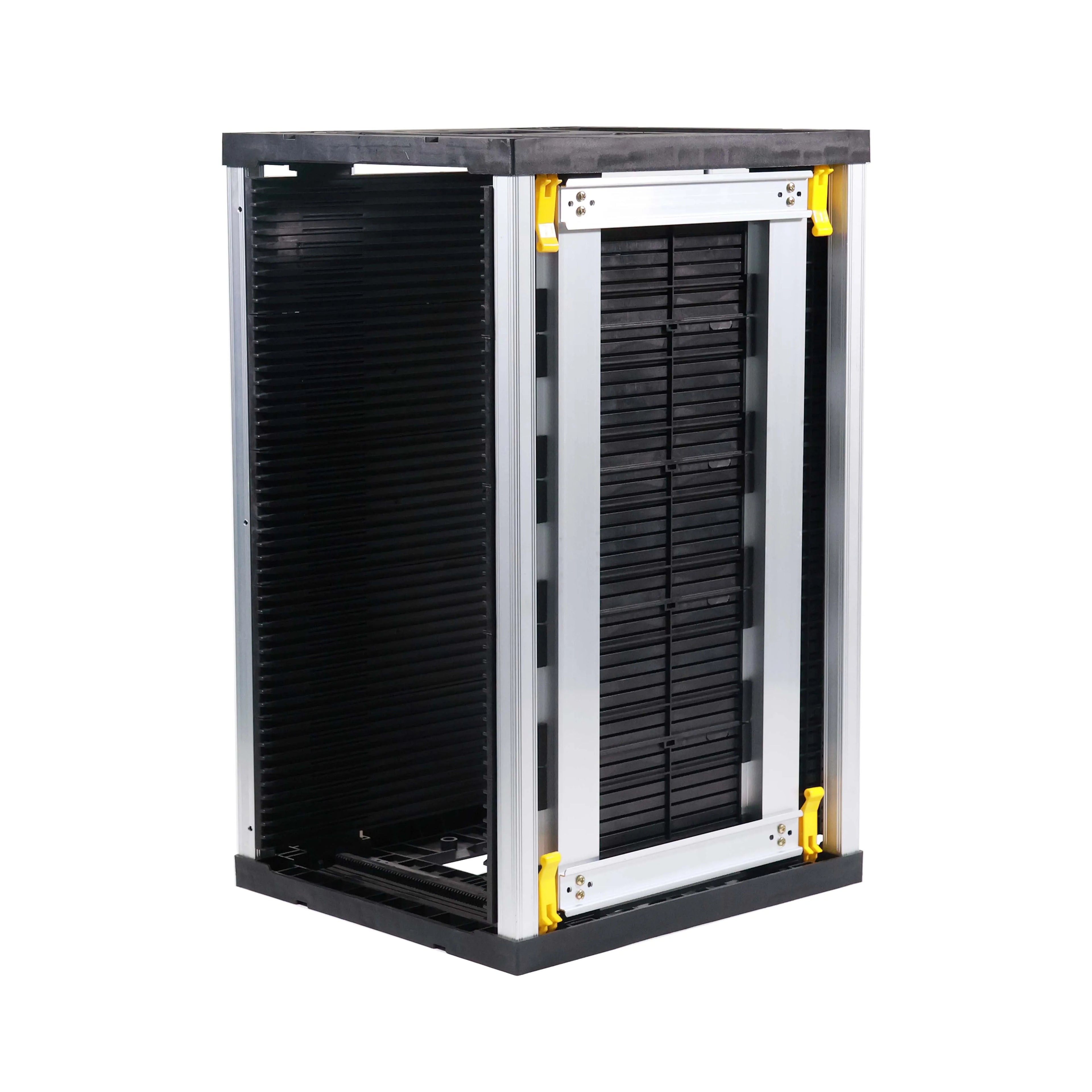 KEXING COP-805 Industrial Design Style ESD Heat Resistant Metal+Plastic Adjustable Width PCB Storage Rack SMT Office Furniture